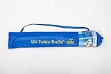 Banz Sun Shade Faltbarer Sonnenschirm Foldabrella, Blau und Silber, 75 x 12 x 12 Zentimeter