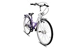 XB3 24 Zoll Damen-Mädchen-Kinder-Jugend-Fahrrad, Shimano Nabendynamo 3 Gang-Schaltung, Nabenschaltung, LED-Licht, Rücktrittbremse