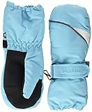 Playshoes Unisex Kinder Fäustling warme Winter-Handschuhe mit Klettverschluss