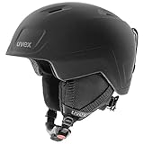 uvex heyya pro - Skihelm für Kinder - individuelle Größenanpassung - optimierte Belüftung - schwarz matt - 51-55 cm