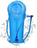 Unigear Trinkblase 2L, 2,5L, 3L BPA und BPS-frei, staubdichte und antimikrobielle Wasserblase Trinkbeutel Trinksack Hydration Bladder für Rucksack und mit Schlauch ALS Trinksystem